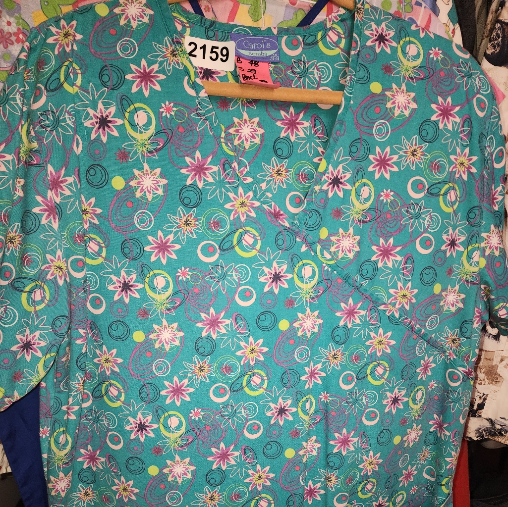 Carols Scrub 1x Scrub Top